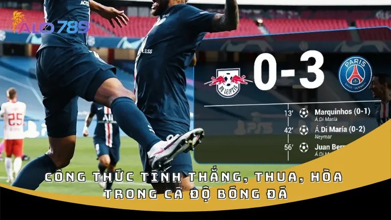 Công thức tính thắng, thua, hòa trong cá độ bóng đá